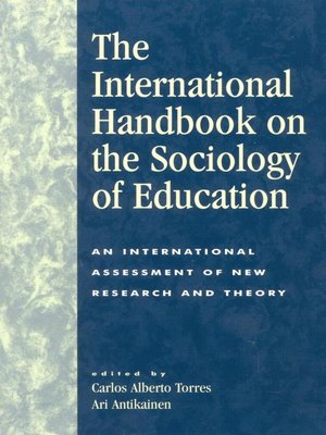 cover image of The International Handbook on the Sociology of Education